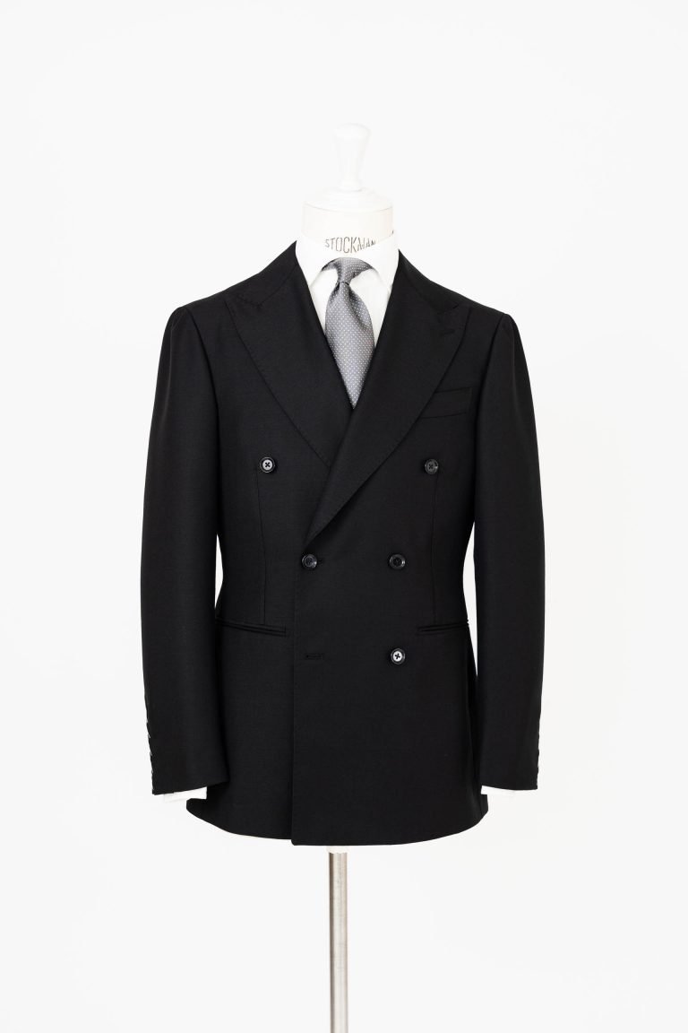 2023 Spring & Summer Double Breasted Black Suit RING JACKET（リングヂャケット） SINCE1954｜大阪にて創業した高