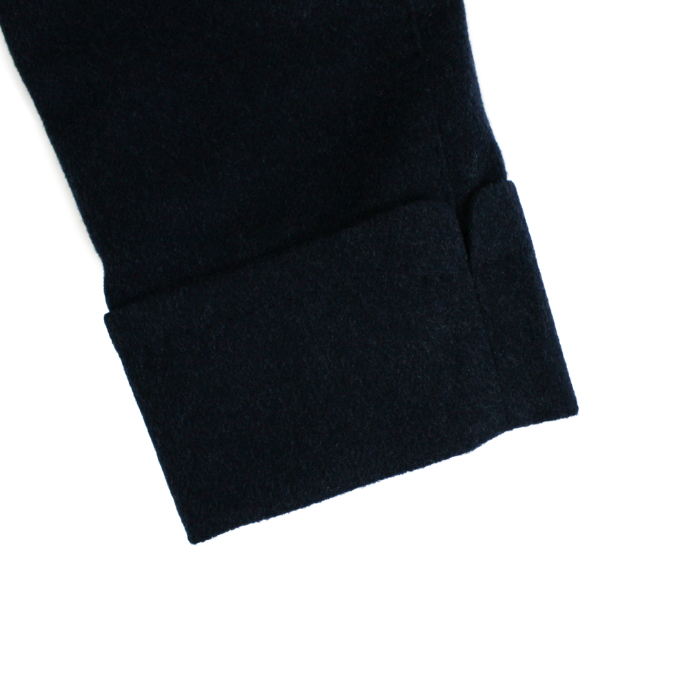 カシミヤ ネイビーポロコート RC-74