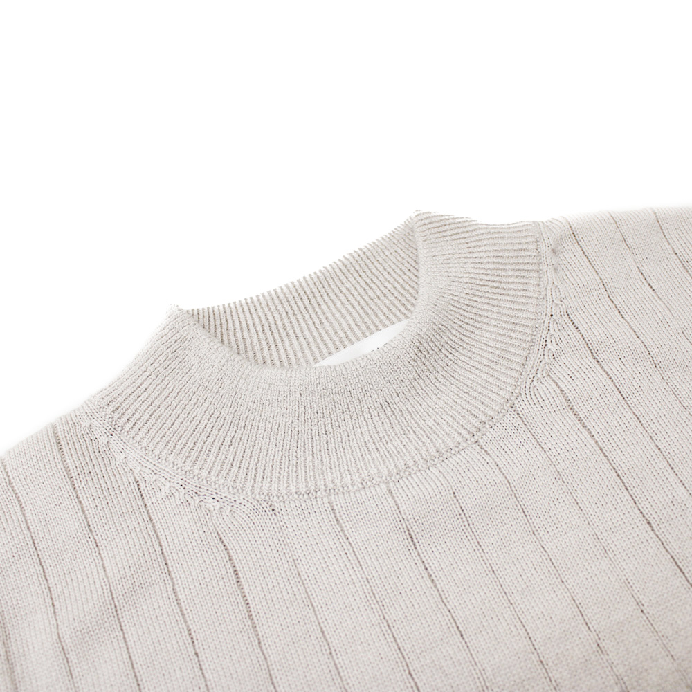 モックネック セーター 3色