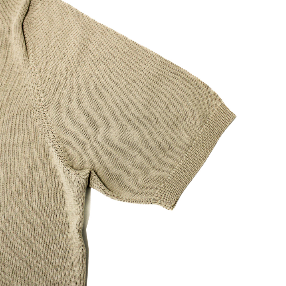 ベーシック クルーネック半袖セーター