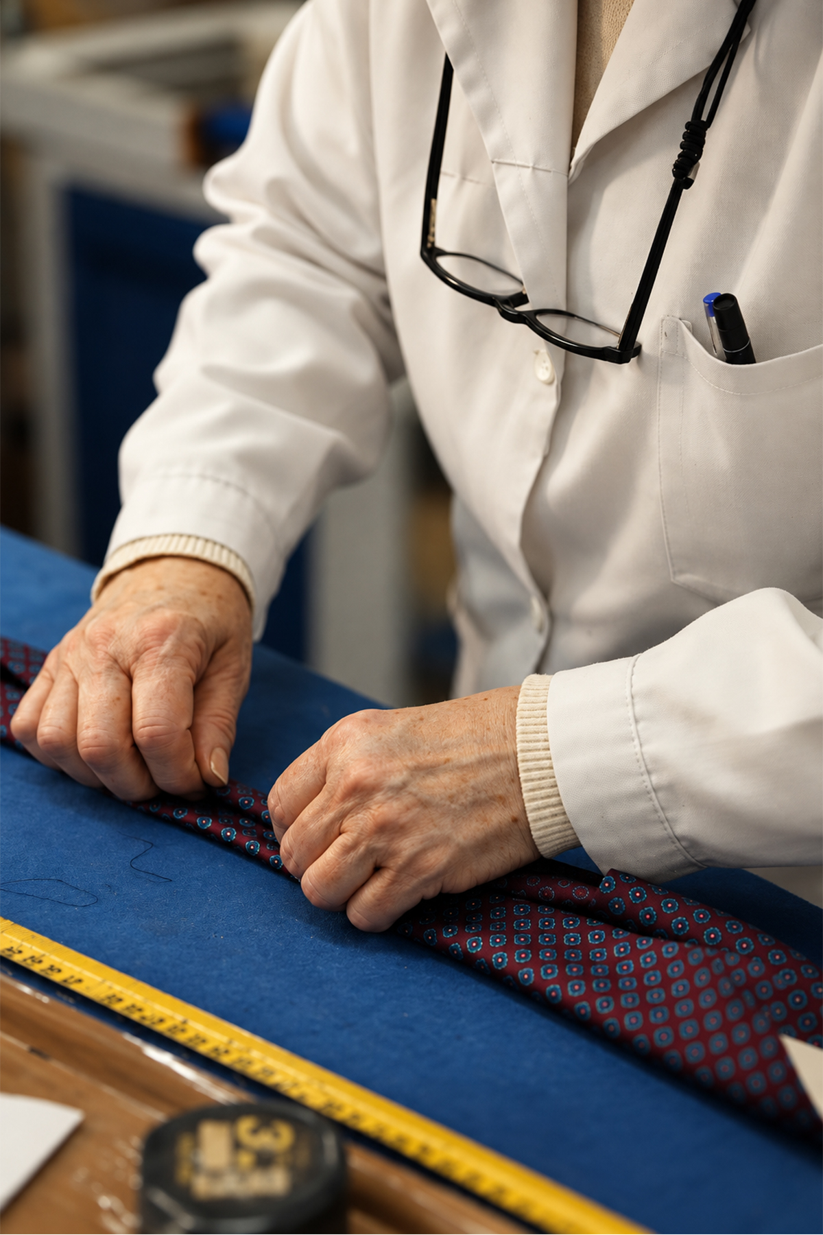 製作 — From Fabric to Tie