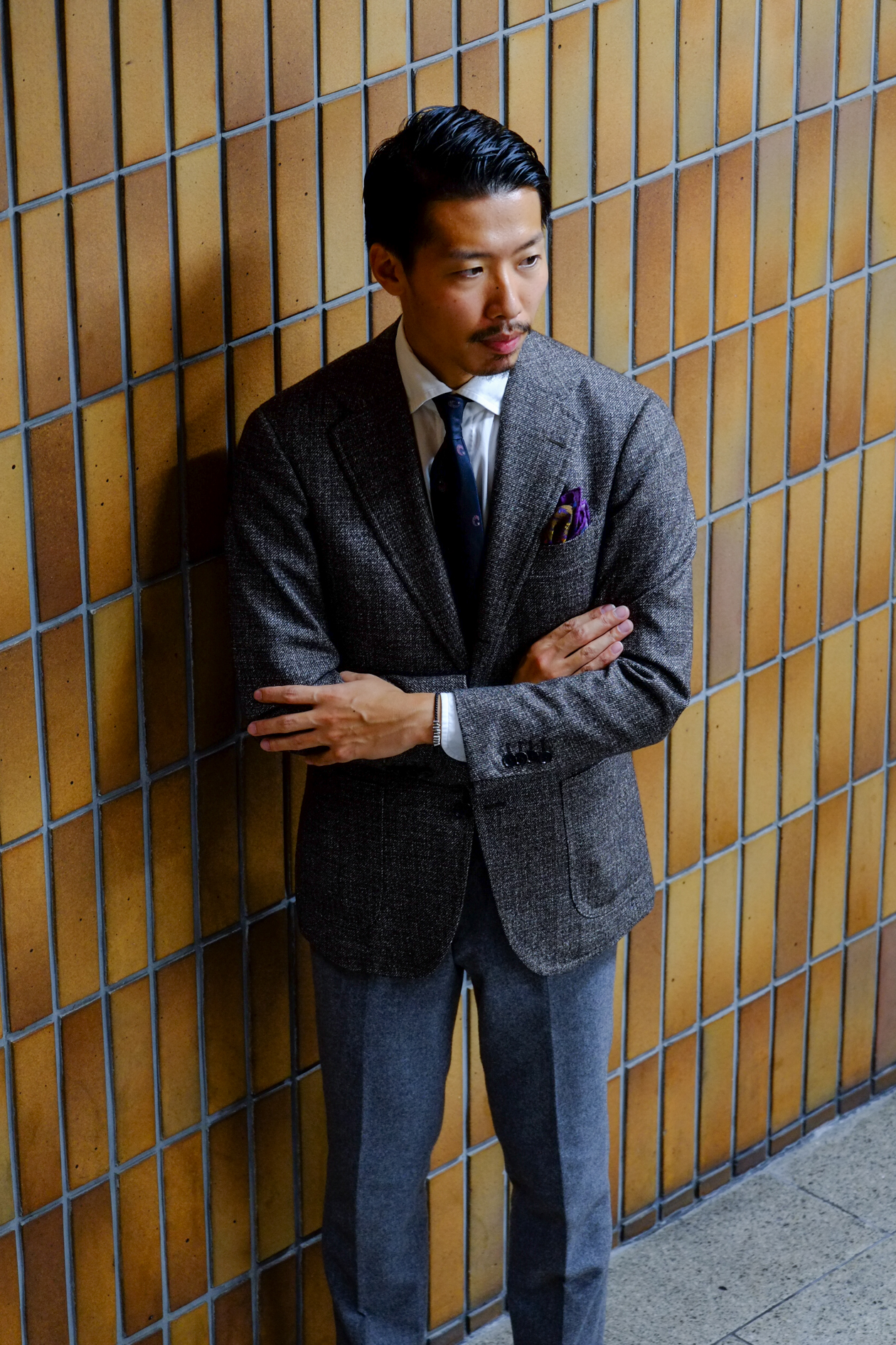 Ring jacket Napoli デニム　スラックス　48 RING JACKET Napoli デニム 【ブルー】 | RING JACKET MEISTER ONLINE