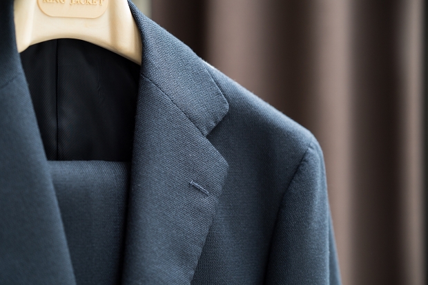 2021年激安 リング ヂャケット JACKET カノニコ生地 ネイビー コットン