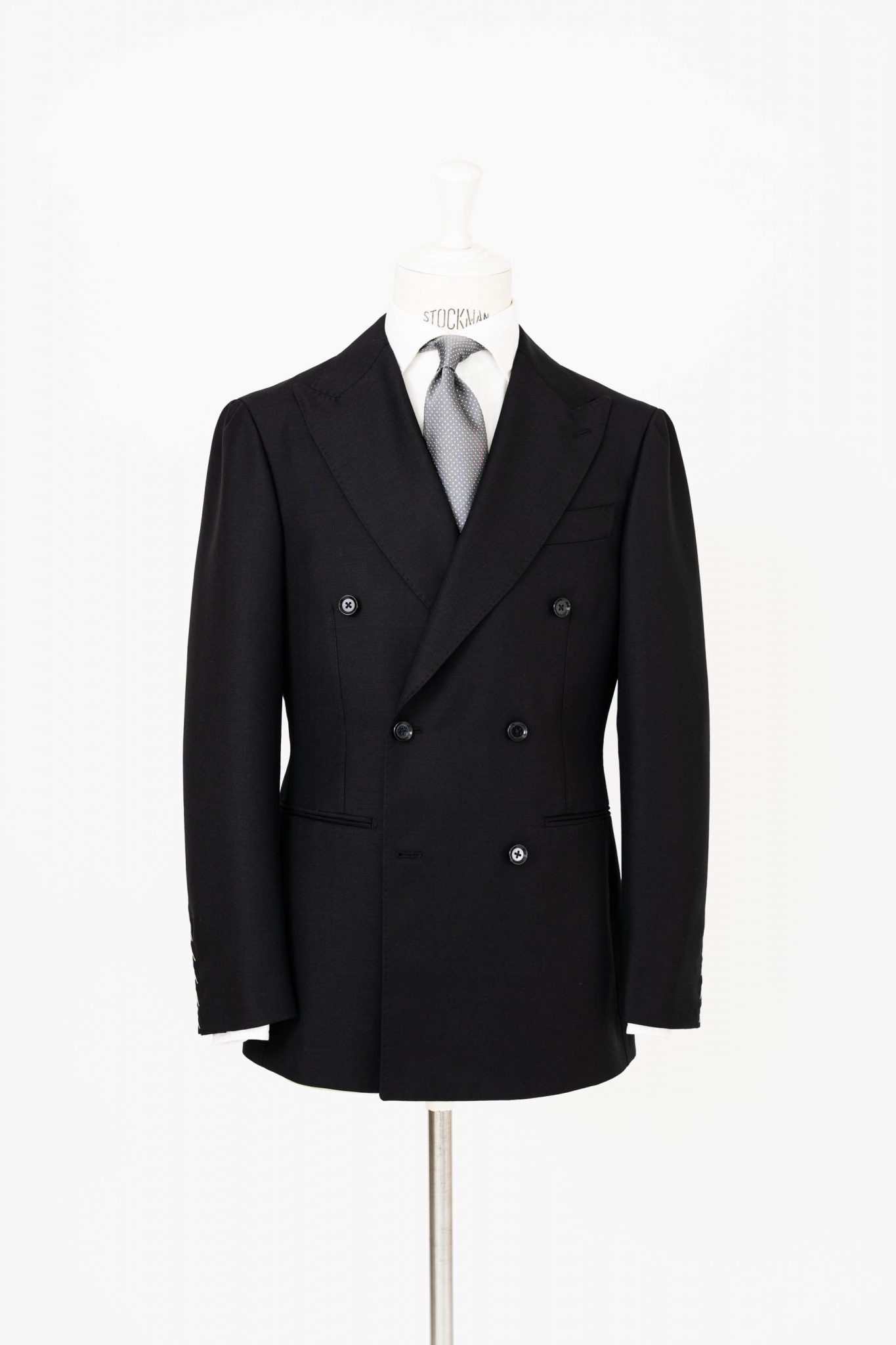 2023 Spring & Summer Double Breasted Black Suit RING JACKET（リング
